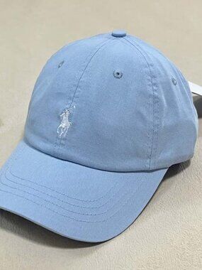 Polo by Ralph Lauren Light Blue Polo Pony Baseball Cap